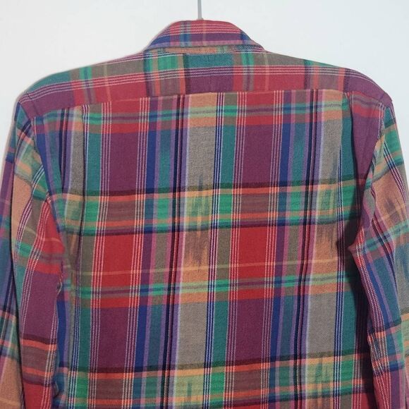 Polo Ralph Lauren Multi-Color Button-Up Shirt Size Small Preppy Cotton Shirt - Picture 5 of 10